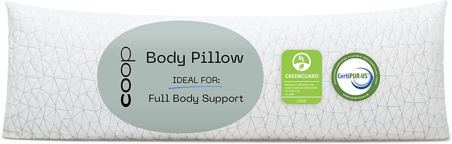 Coop Home Goods - Adjustable Memory Foam Body Pillow