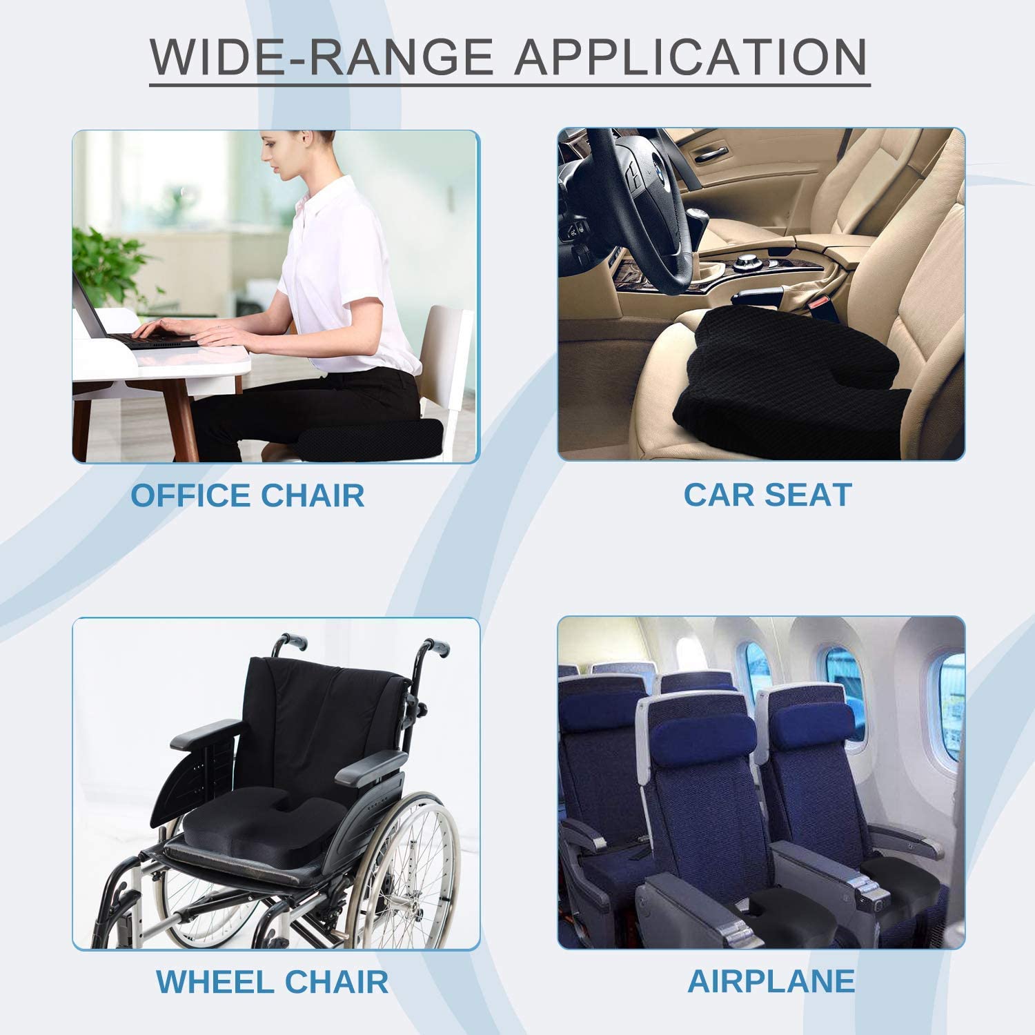 Orthopedic Seat Cushion for Office