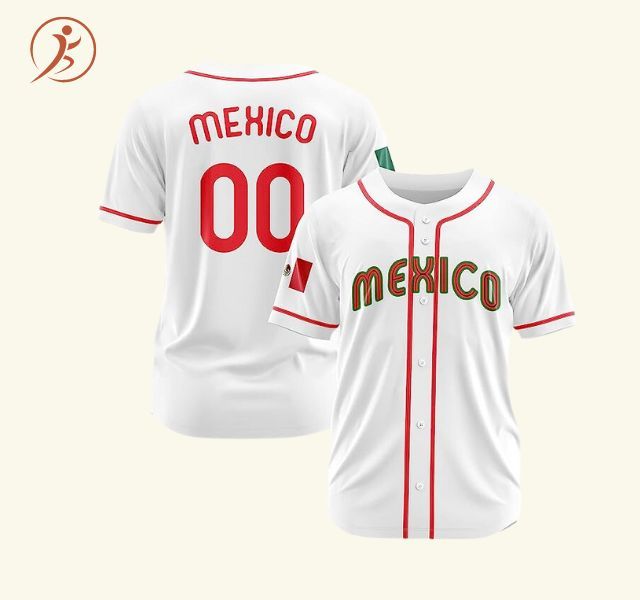 miotlion Customized Mexico Baseball Jerseys