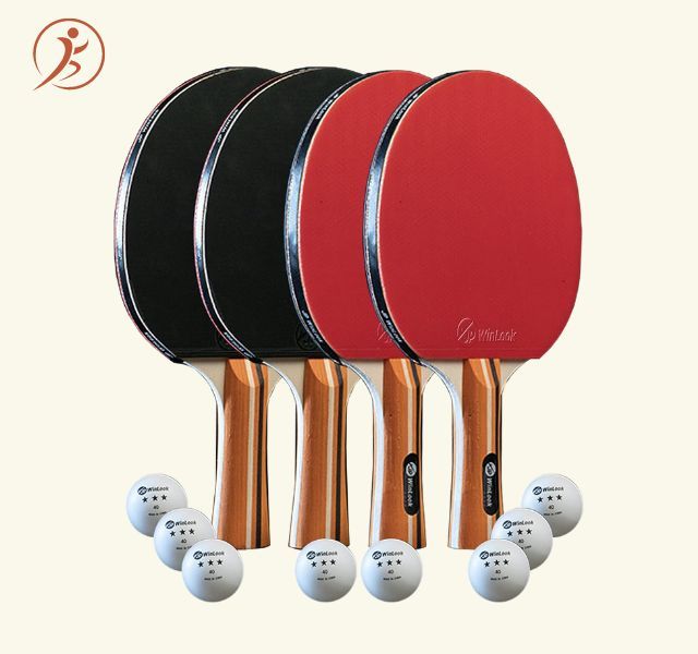 JP WinLook Ping Pong Paddles Set