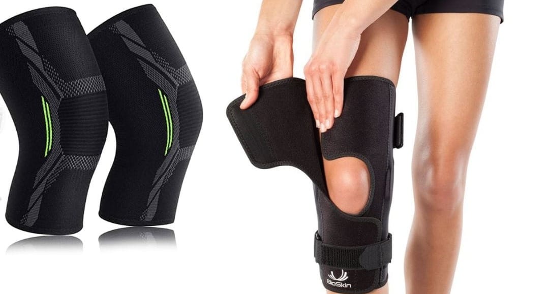 Knee Braces with Compression