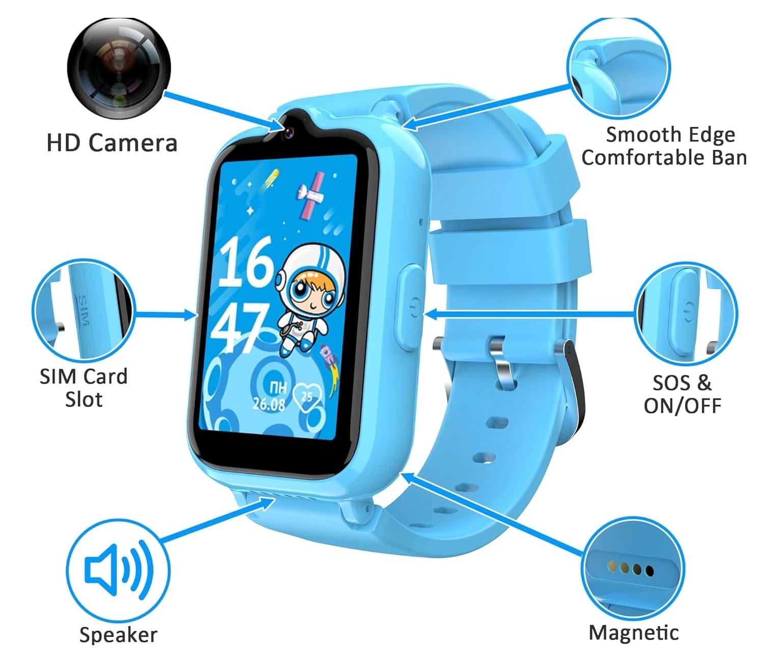 Phyulls 4G Kids Smartwatch