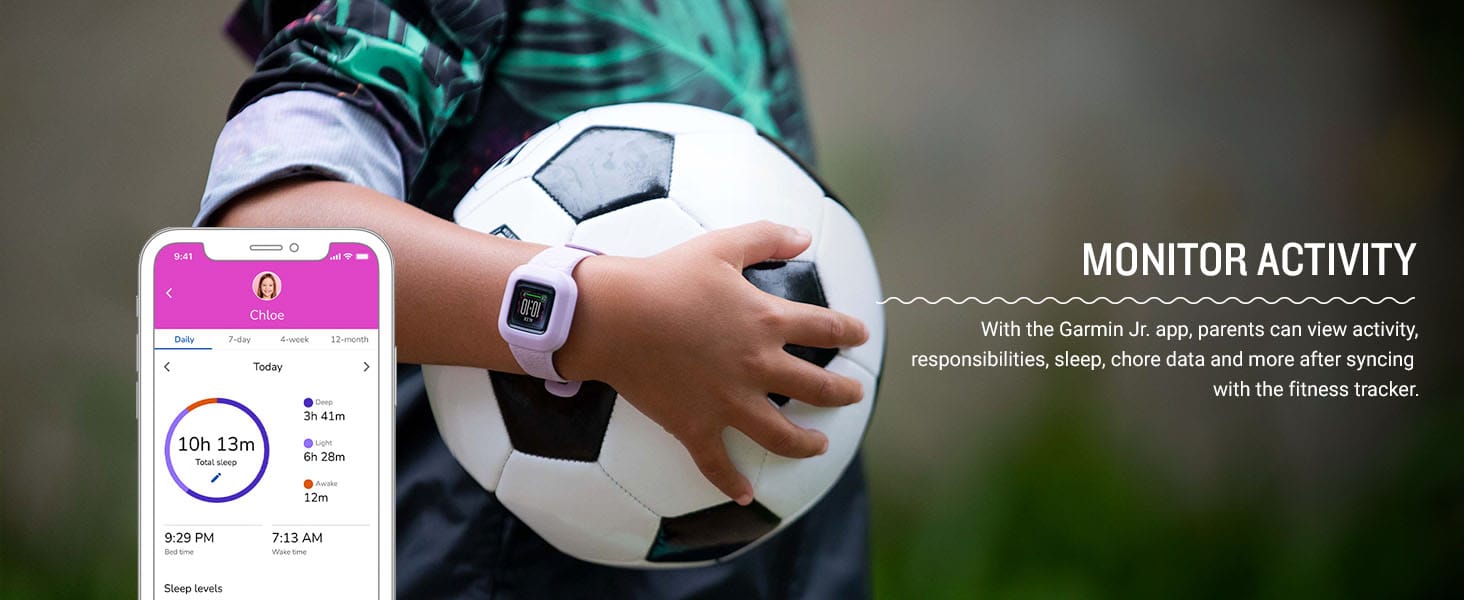 Garmin Vivofit jr. 3, Fitness Tracker for Kids