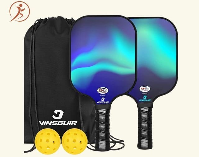 VINSGUIR Pickleball Paddle Set