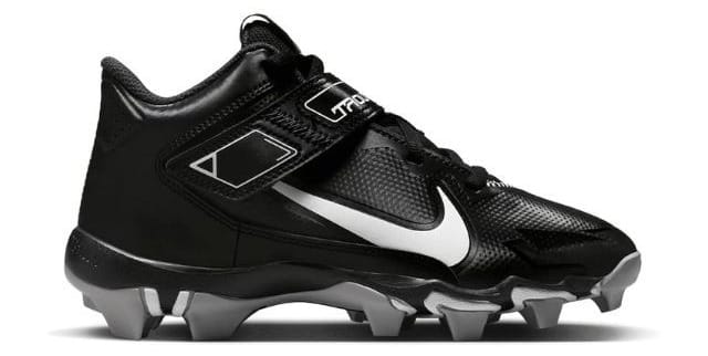 Nike Youth Force Trout 8 Keystone Rubber Molded Baseball Cleats Black