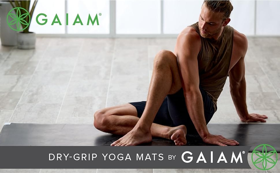 The Gaiam Premium Thick Yoga Mat