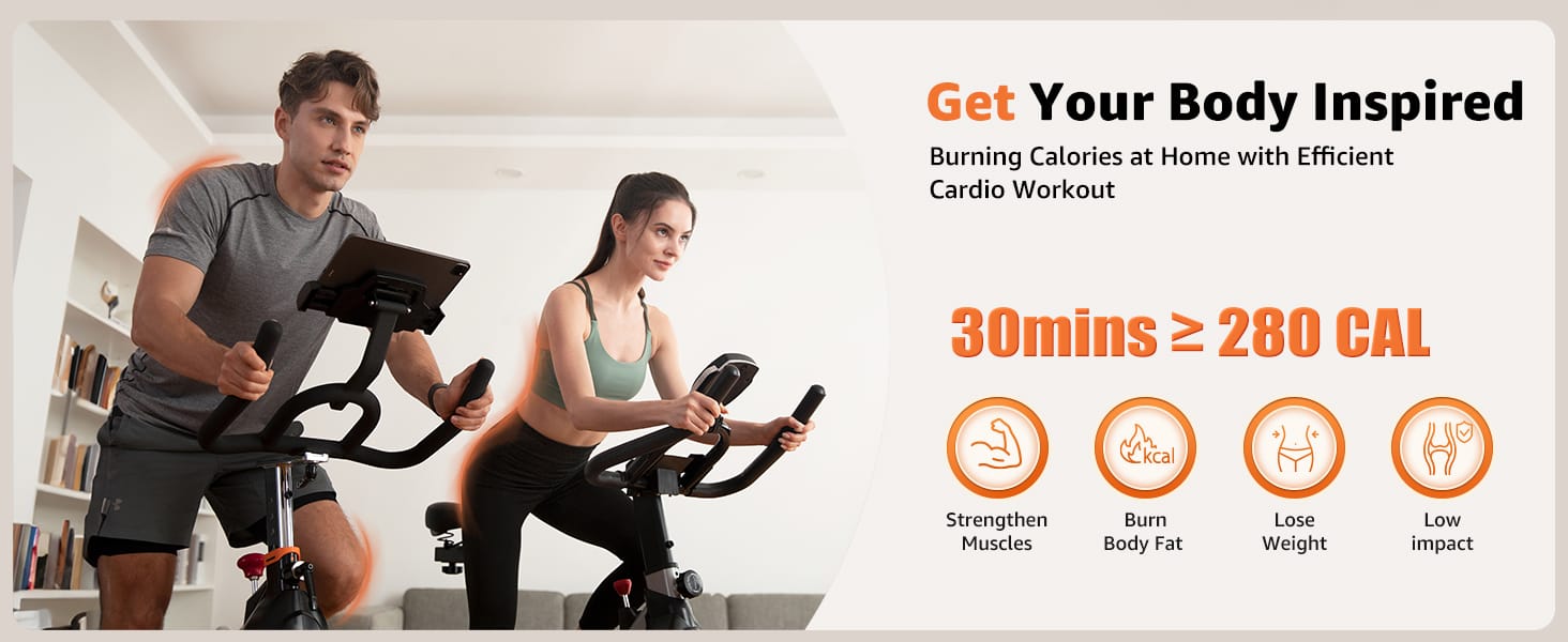 Yosuda Indoor Stationary Cycling Bike