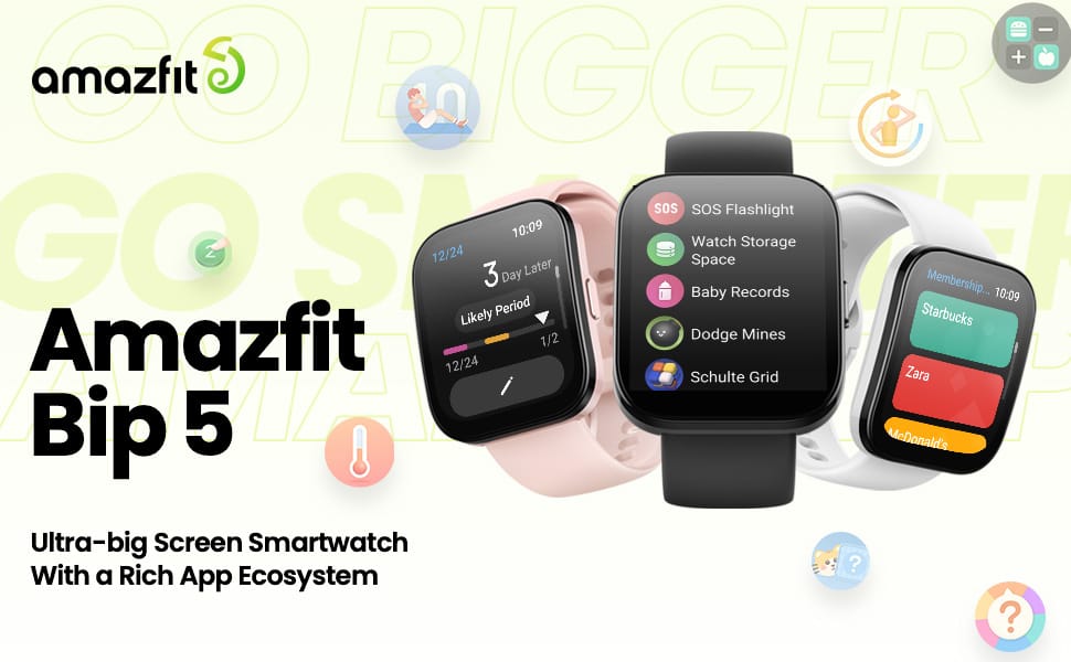 Amazfit Bip 5 Smartwatch