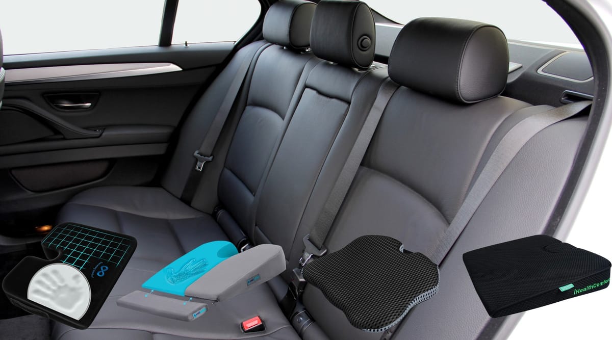 5 Best Wedge Car Seat Cushions For Enjoyable Trips