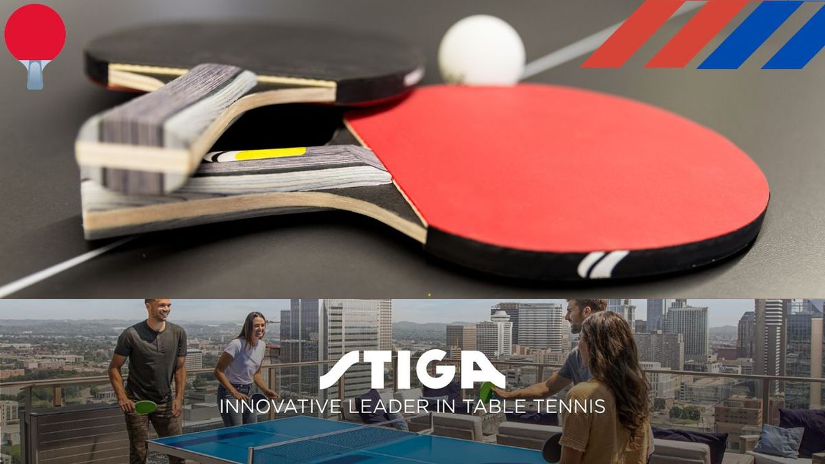 Stiga Ping Pong Paddles - Play With Style!