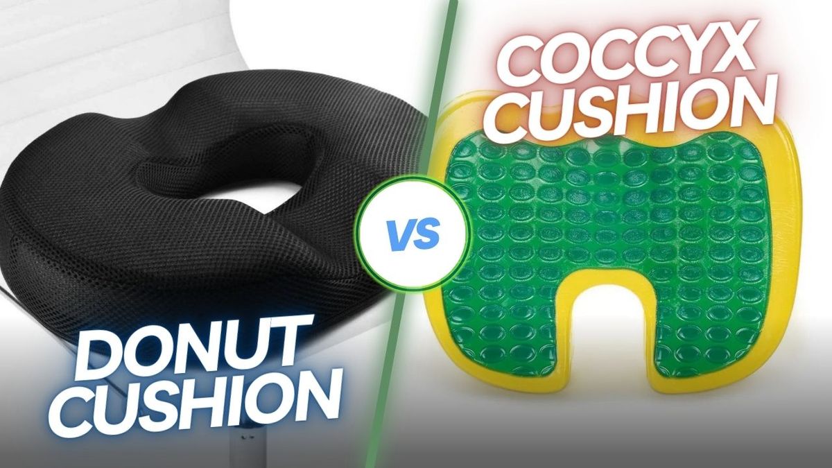 What Is The Difference Between a Donut Cushion And a Coccyx Cushion?