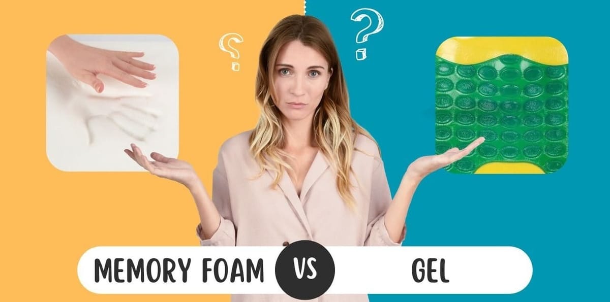 Memory Foam vs Gel Memory Foam: Which Cushion is Right for You?