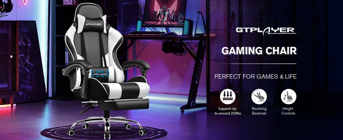 Best Gaming Chair With Foot Rest