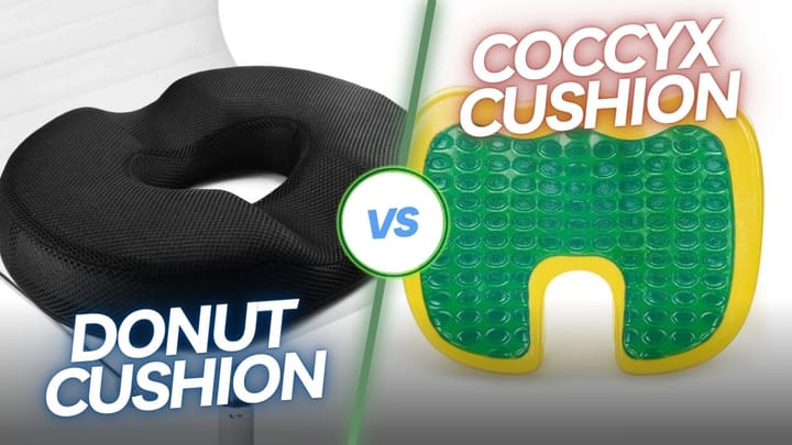 What Is The Difference Between A Donut Cushion And A Coccyx Cushion