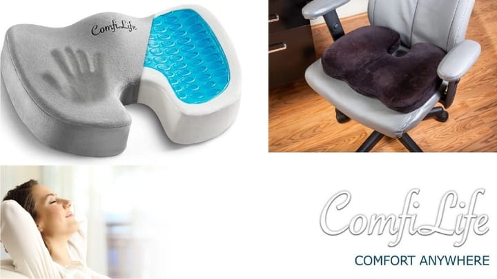 ComfiLife Gel Enhanced Seat Cushion