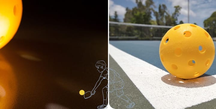 Indoor vs Outdoor Pickleballs